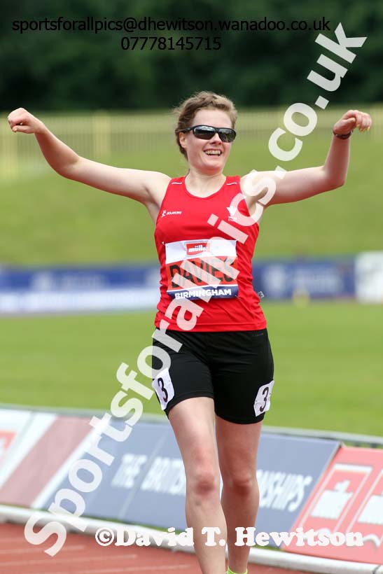 Womens 5000 metres walk, British Championships, Birmingham. Photo: David T. Hewitson/Sports for All Pics